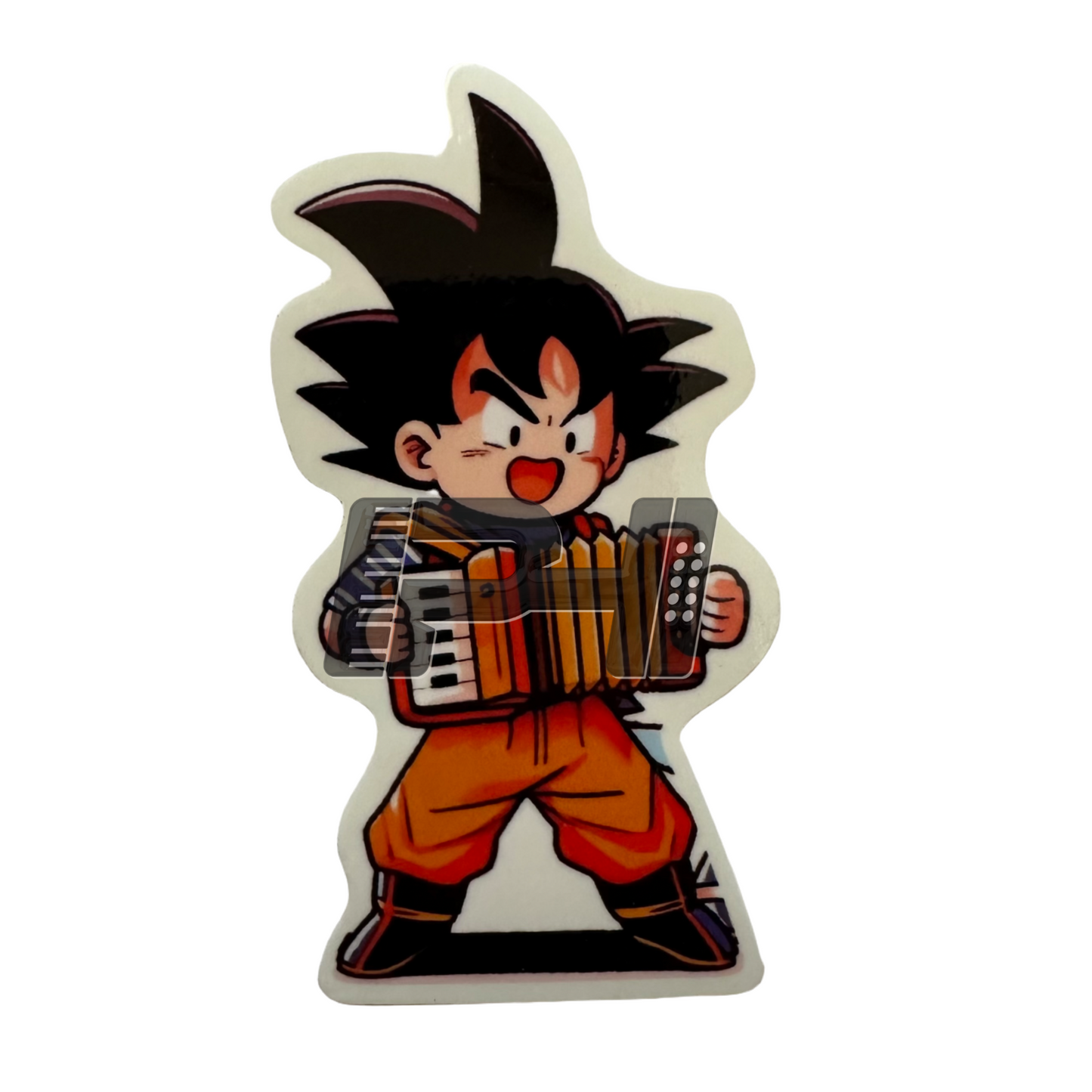 Goku Teclas Sticker